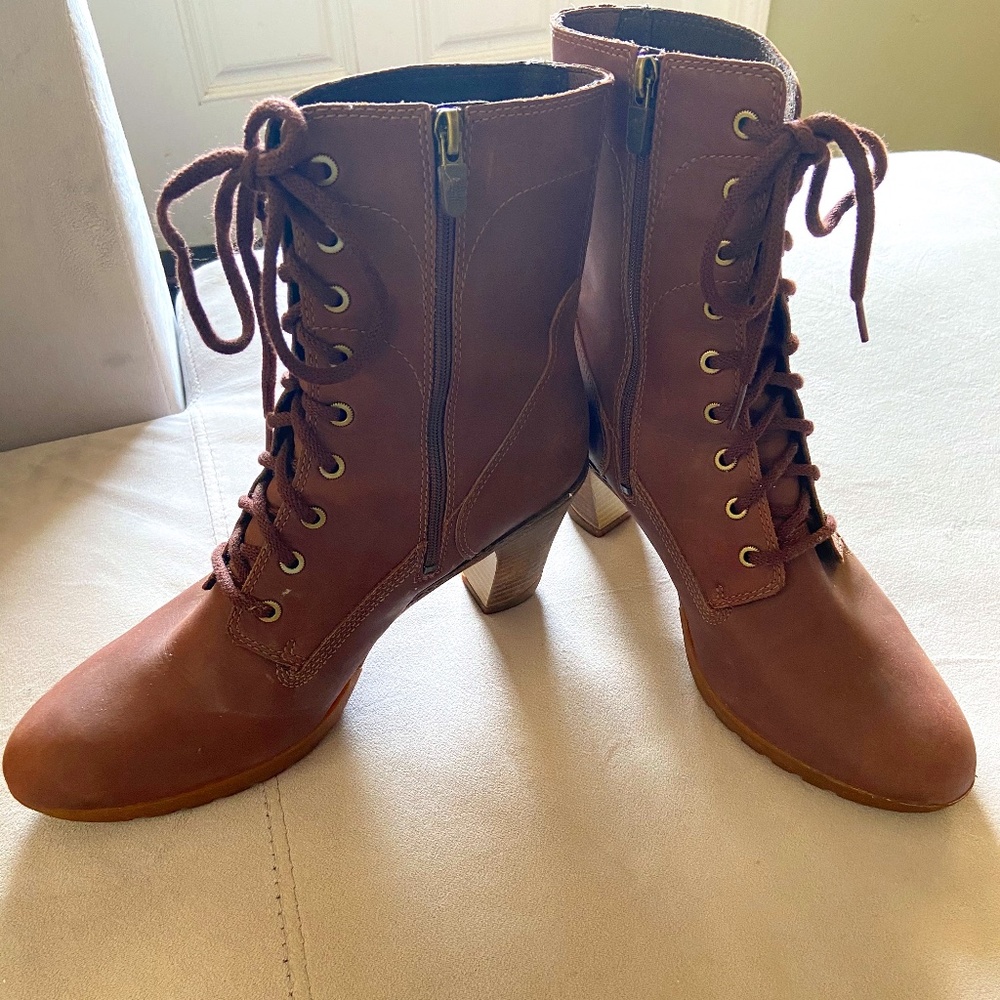 Timberland Ion Mask Waterproof Heeled Boots Brown